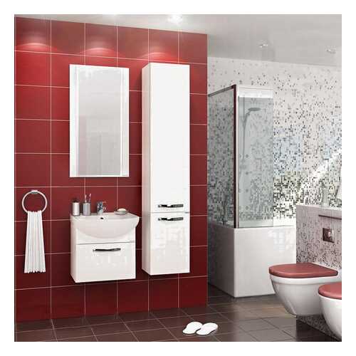 Тумба AQUATON Ария 50 (Смайл-50) белый (1A140301AA010) без раковины