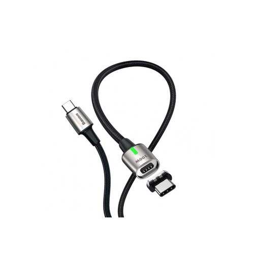 Кабель Baseus Type-C-Type-C Zinc Magnetic Black 1.2m 5A