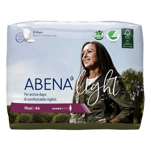 Урологические прокладки, 8 шт. Abena Light Maxi 4A