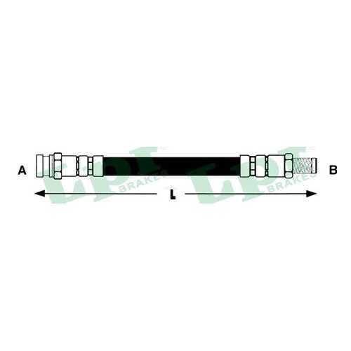 Шланг тормозной системы Lpr 6T46426 передний