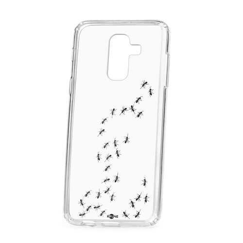 Чехол Samsung Galaxy A6 Plus (2018) A605f Kruche Print Муравьи