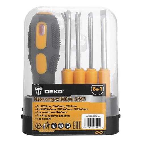 Набор отверток DEKO 8 в 1 SS01 065-0570