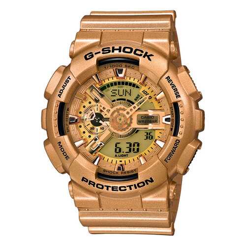 Японские наручные часы Casio G-Shock GA-110GD-9A с хронографом