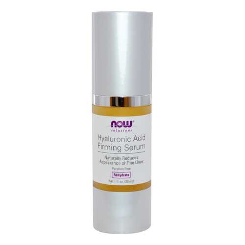 Сыворотка для лица Now Foods Hyaluronic Acid Firming 30 мл