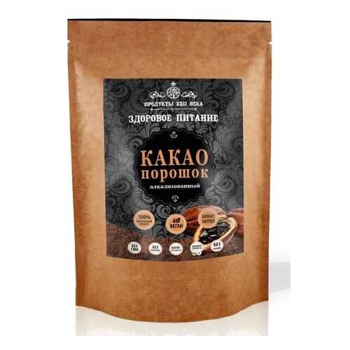 Какао порошок Продукты XXII века алкализованный 400 г