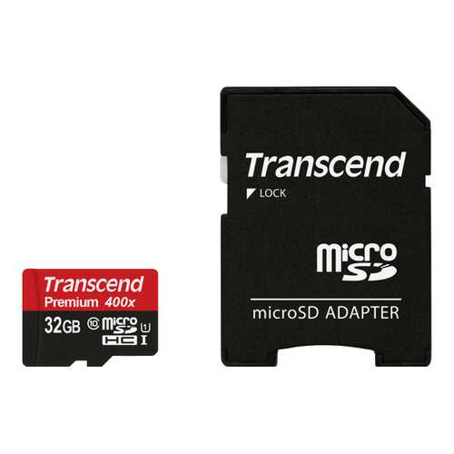 Карта памяти Transcend Micro SDHC Premium TS32GUSDU1 32GB