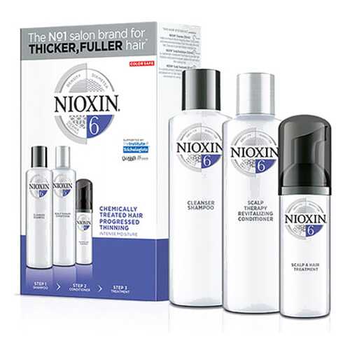 Набор для ухода за волосами NIOXIN система 6 300+300+100 мл