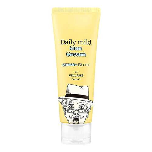 Солнцезащитное средство Village 11 Factory Daily Mild Sun Cream Spf 50+ Pa++++ 25 мл