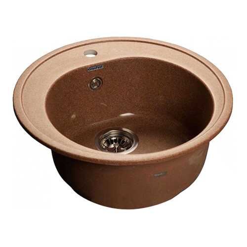Мойка для кухни из мрамора GranFest Rondo GF-R510 терракот