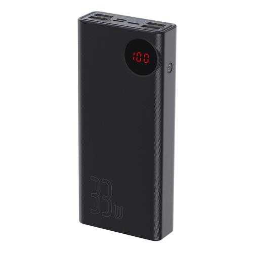 Внешний аккумулятор Baseus Mulight Quick Charge Power Bank 30000mAh Black