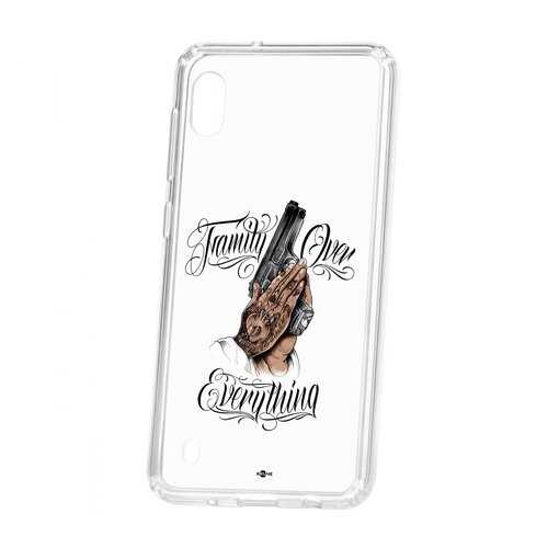 Чехол Kruche Samsung Galaxy A10 2019 Print Семья превыше