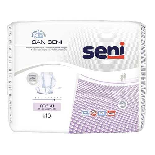 Анатомические подгузники для взрослых, 10 шт. San Seni Maxi
