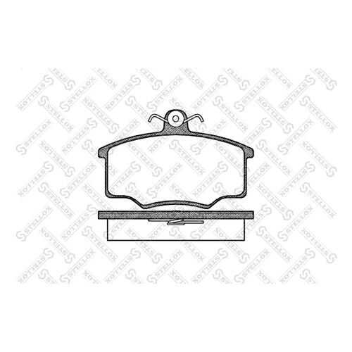 Комплект тормозных дисковых колодок Stellox 057 000-SX