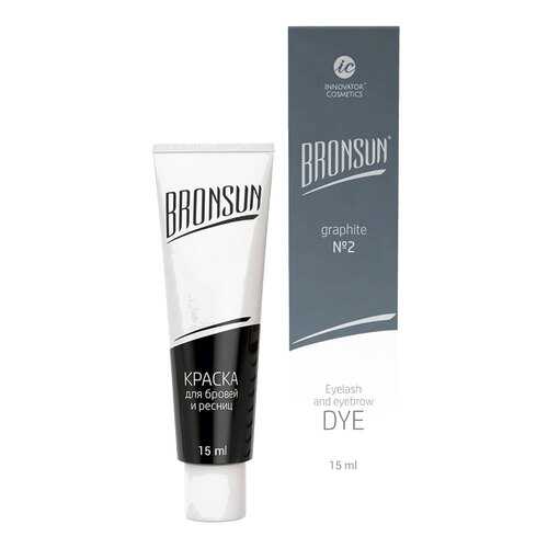 Краска для бровей Innovator Cosmetics Bronsun №2 Графит 15 мл