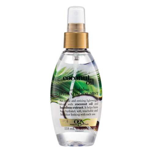 Масло для волос OGX Nourishing Coconut Oil Weightless Hydrating Oil Mist 118 мл
