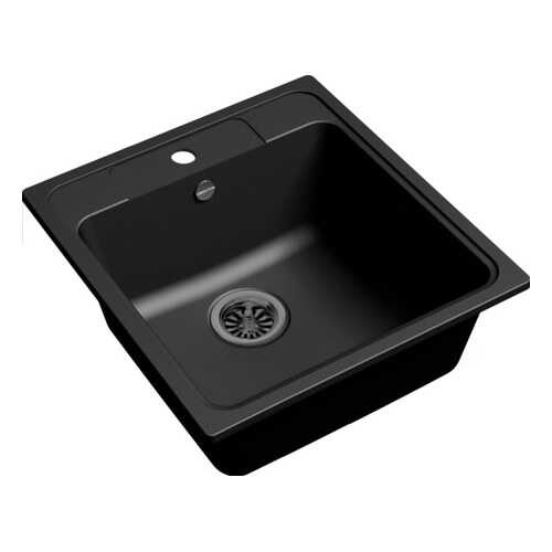Кухонная мойка Ewigstein кварц Elegant 50 черный