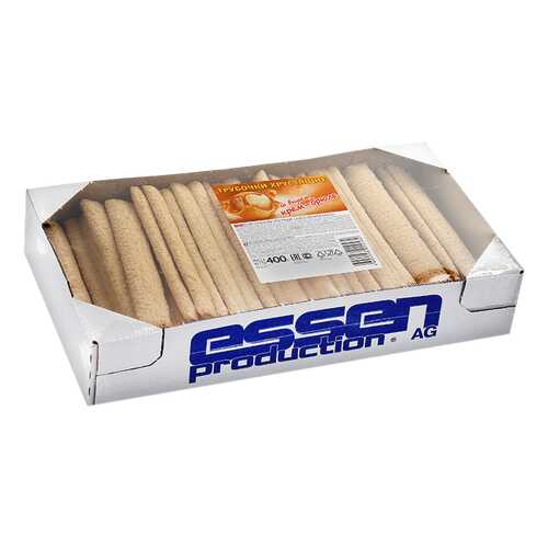 Трубочки Эссен хрустящие со вкусом крем-брюле 400 г