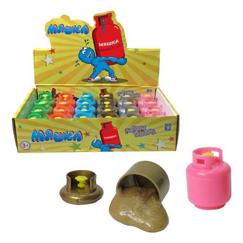 Мяшка 1TOY Мелкие пакости 6 цветов 17 г