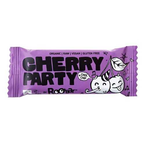 Батончик вишня Roobar cherry party organic