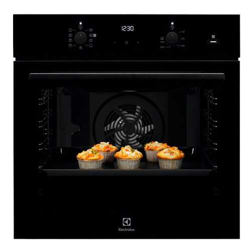 Встраиваемый электрический духовой шкаф Electrolux OED3H50TK Black