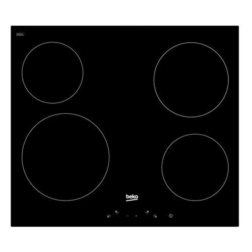 Встраиваемая варочная панель электрическая Beko HIC 64401 Black