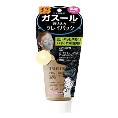 Маска для лица B&C Laboratories Tsururi Ghassoul Mineral Clay Pack 150 мл