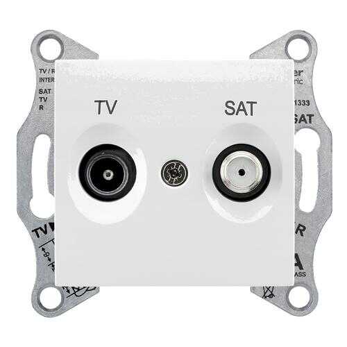 SE Sedna Белая Розетка TV/SAT проходная 4dB