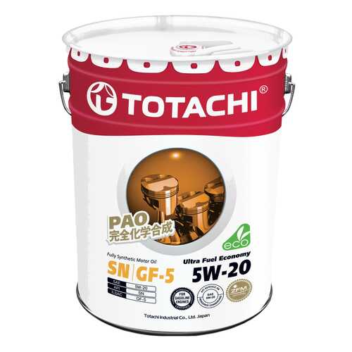 Моторное масло Totachi Ultra Fuel Fully Synthetic SN 5W-20 60л