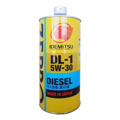Моторное масло Idemitsu Zepro Diesel DL-1 5W-30 1л