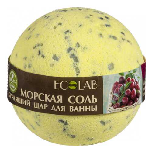 Бомбочка для ванн Ecolab Черная смородина и клюква 220 г
