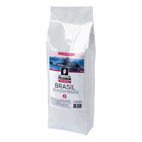 Кофе зерновой La famiglia Pellegrini Brasil 1000 г