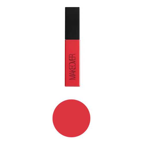 Жидкая помада MAKEOVER PARIS SOFT MATTE Rome G06C03 Яркий красный
