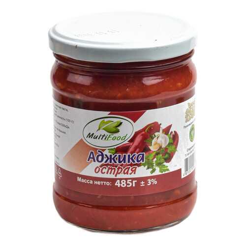 Аджика острая Мульти Фуд 485г