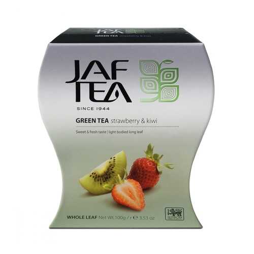 Чай Jaf Tea Strawberry Kiwi зеленый с клубникой и киви 100 г