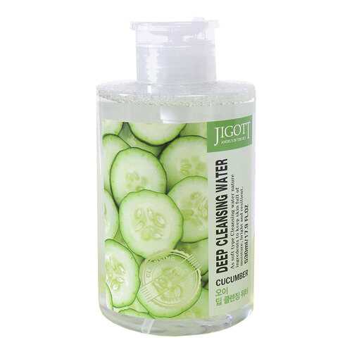 Мицеллярная вода Jigott Deep Cleansing Water Cucumber 530 мл