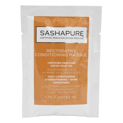 Восстанавливающая маска для волос Sashapure Cond Masque Packettes 52мл