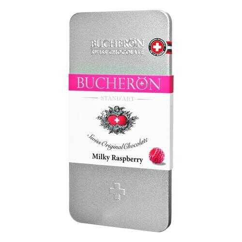 Шоколад молочный Bucheron Stand’Art с кусочками малины 100 г