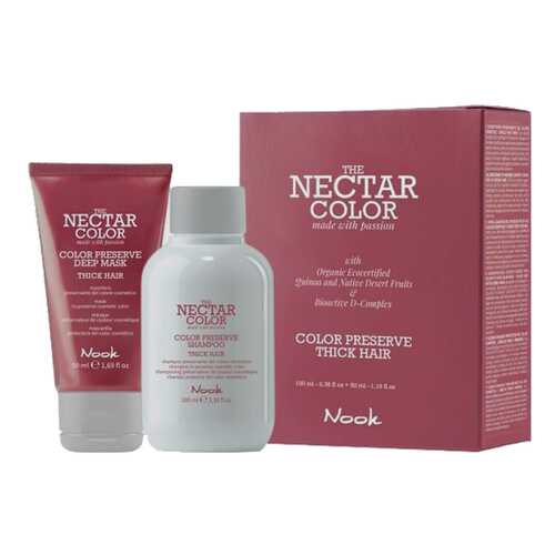 Kit Color Preserve - Thick Hair Шампунь100мл + Маска50мл для ухода за плот,в,