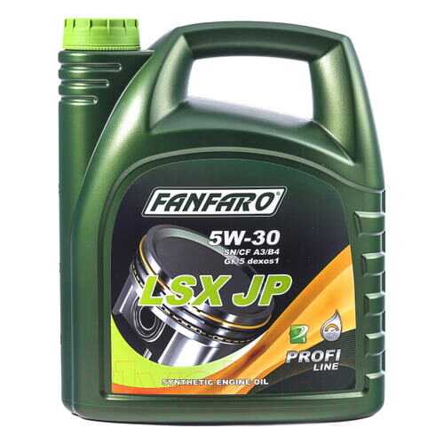 6703 FANFARO LSX JP 5W-30 4 л. Синтетическое моторное масло