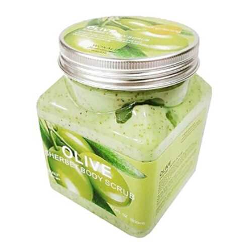 Скраб для тела Wokali Olive Sherbet Body Scrub Олива 350 мл
