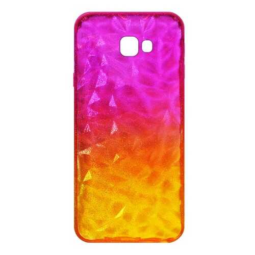 Чехол Crystal Krutoff для Samsung Galaxy J4+ (SM-J415) Yellow/Pink