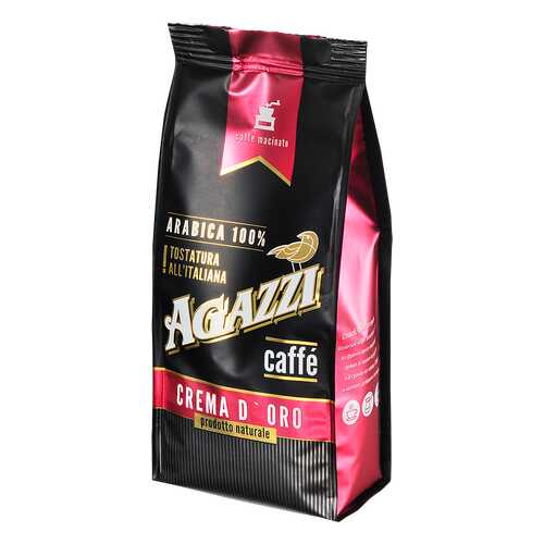 Кофе молотый Agazzi crema d`oro для турки 200 г