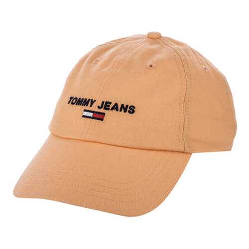 Бейсболка женская Tommy Jeans AW0AW08056 SAQ оранжевая OS