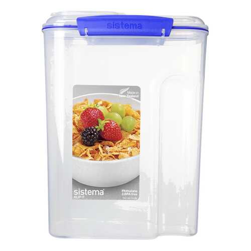 Контейнер Sistema Klip IT Utility 1450 Синий, прозрачный