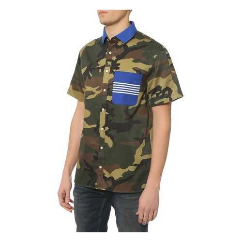 Рубашка мужская Tommy Hilfiger MW0MW06280 902 зеленая S