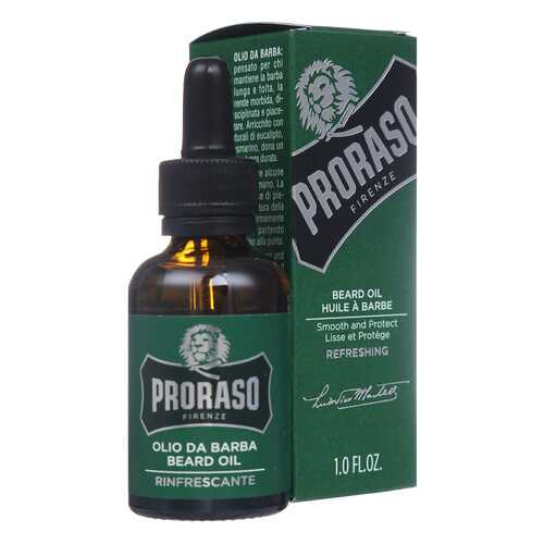 Масло для бороды Proraso Beard oil освежающее 30 мл