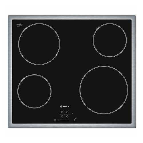 Встраиваемая варочная панель электрическая Bosch PKE645B17 Black