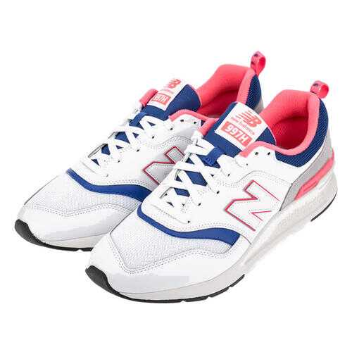 Кроссовки мужские New Balance CM997HAJ/D белые/серые/синие/розовые 45.5