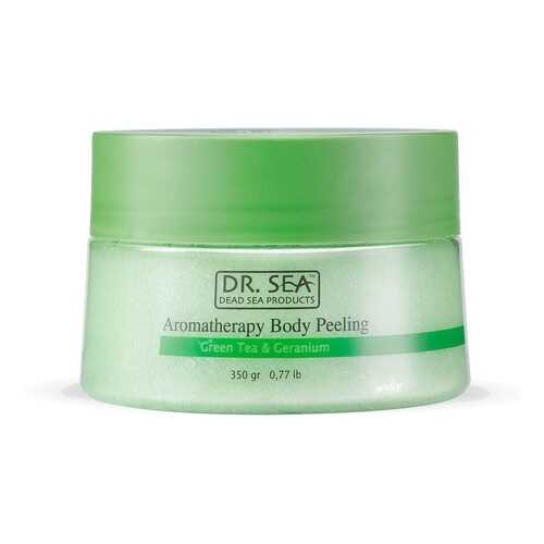 Ароматический пилинг для тела DR. SEA, Green Tea & Geranium, 350 г
