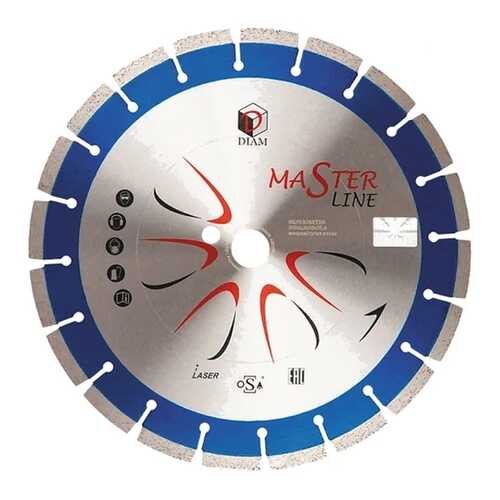 Алмазный диск DIAM Master Line 450x3,4x10x25,4 железобетон 000505